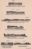 Blainville Senequet Mont Saint-Michel Cancale coast profile. ADMIRALTY 1943