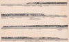 Jersey coast profiles from NW/SW Grosnez Corbière Channel Islands ADMIRALTY 1943