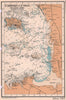 St. Germain - St. Malo Jersey sea coast chart. D-Day planning map ADMIRALTY 1943