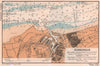 Dunkerque Dunkirk town plan/sea coast chart. D-Day planning map. ADMIRALTY 1943