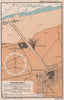 Gravelines & Ft. Philippe plan/sea coast chart D-Day planning map ADMIRALTY 1943