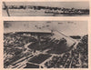 Boulogne, Pas-de-Calais. Admiralty intelligence photo 1943 old vintage print