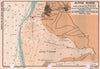 Authie Riviere coast chart. Berck town plan. D-Day planning map. ADMIRALTY 1943