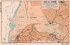 Baie de Somme sea coast chart. Crotoy Cayeux. D-Day planning map. ADMIRALTY 1943