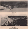 Fécamp, Seine-Maritime. Admiralty intelligence photos 1943 old vintage print