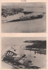 Le Havre, Seine-Maritime. Admiralty intelligence photo 1943 old vintage print