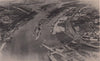 The port of Rouen, Seine-Maritime. Admiralty intelligence photo 1943 old print
