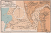Regnéville-sur-Mer sea coast chart. D-Day planning map. Manche. ADMIRALTY 1943