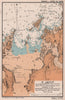 Saint-Jacut sea coast chart. D-Day planning map. Côtes-d'Armor. ADMIRALTY 1943