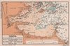 Paimpol sea coast chart. D-Day planning map. Côtes-d'Armor. ADMIRALTY 1943