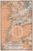Lezardrieux sea coast chart. D-Day planning map. Côtes-d'Armor. ADMIRALTY 1943