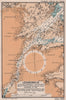 Lezardrieux sea coast chart. D-Day planning map. Côtes-d'Armor. ADMIRALTY 1943