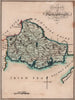 County of Kirkcudbright. Kirkcudbrightshire. SAYER / ARMSTRONG 1787 old map