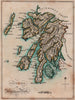 Counties of Argyle & Bute. Argyleshire & Buteshire. SAYER / ARMSTRONG 1787 map