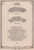 Comedy (now Harold Pinter) Theatre, Panton Street. Vintage seating plan 1955