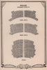 Palace Theatre, Shaftesbury Aveue, London. Vintage seating plan 1955 old print