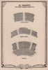 St. Martin's Theatre, West Street, Cambridge Circus. Vintage seating plan 1955