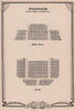 Westminster (now St James's) Theatre, Palace Street. Vintage seating plan 1955