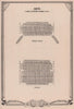 Arts Theatre, Great Newport Street, London. Vintage seating plan 1955 print