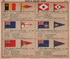 ROYAL YACHT & SAILING CLUB FLAGS N-P D Ostende Perth Plymouth Portsmouth 1914