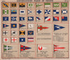 YACHT & SAILING CLUB FLAGS. Assorted Redwing Dorset Blackpool Fleetwood Lee 1914