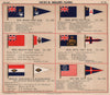 ROYAL YACHT & SAILING CLUB FLAGS M-N Mersey Munster Nederland New York YC 1911