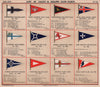 YACHT & SAILING CLUB FLAGS N-P Shannon Orkney Ouse Oxford Penarth Poole 1908