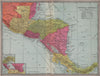 Central America: Inset Maps of Panama; Brito. Central America 1903 old
