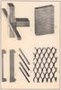 Concrete Construction. Manufacturing 1903 old antique vintage print picture