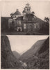 Ecuador: Old Church, Quito. A Pass in the Andes; Guayaquil & Quito Railway 1903