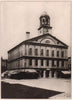 Faneuil Hall, Boston, Mass. Massachusetts 1903 old antique print picture
