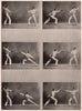 Fencing On Guard Attack Parry Quarte/Tierce/Septime/Seconde Riposte 1903 print