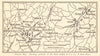 Battle of Waterloo. Positions at 8 p.m., 18 June 1815. Belgium 1903 old map