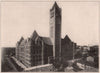 Court House and City Hall, Minneapolis. Minnesota 1903 old antique print