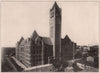 Court House and City Hall, Minneapolis. Minnesota 1903 old antique print