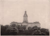 Missouri: State Capitol at Jefferson City. Missouri 1903 old antique print