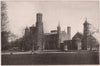 The Smithsonian Institution at Washington, D.C. Washington DC 1904 old print