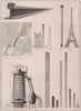 United States Steel Annual Production: Raw & Finished Materials 1904 old print