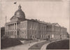 Massachusetts: State Capitol at Boston. Massachusetts 1904 old antique print