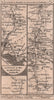 Greenwich-Lewisham-Bromley-Sevenoaks-Tunbridge road strip map PATERSON 1803