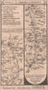 Nunney-Bruton. Chippenham-Biddestone-Doynton road strip map PATERSON 1803