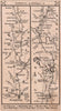 Boroughbridge-Northallerton-Darlington road strip map PATERSON 1803 old