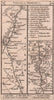Lauder - Norton Inn - Blackshields road strip map PATERSON 1803 old
