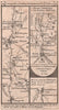 Thirsk-Consett-Northallerton. Sowerby-Knayton road strip map PATERSON 1803