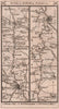 Beverley-Driffield-Kilham-Willerby-Scarborough road strip map PATERSON 1803