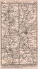 Preston-Garstang-Lancaster-Bolton-Carnforth road strip map PATERSON 1803