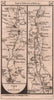 York-Tadcaster-Wetherby-Harewood-Otley-Burley road strip map PATERSON 1803