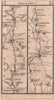 Skipton - Gargrave - Settle - Clapham road strip map PATERSON 1803 old