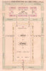 Plan of the elective camp of Polish Kings in Wola near Warsaw 1839 old print