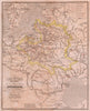 République polonaise. Poland. Charles XII's Expeditions. CHODZKO 1839 old map